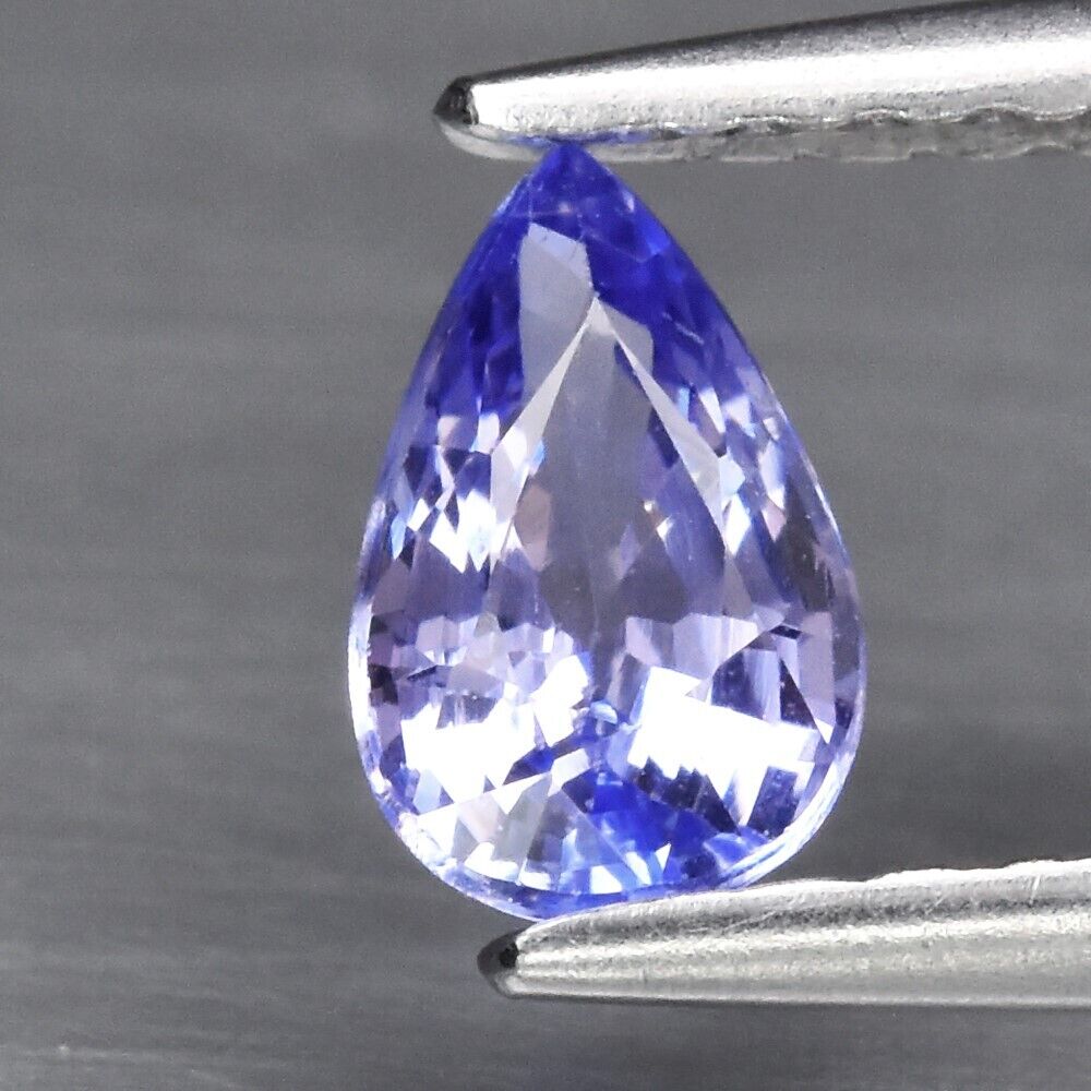 Light clearance blue tanzanite