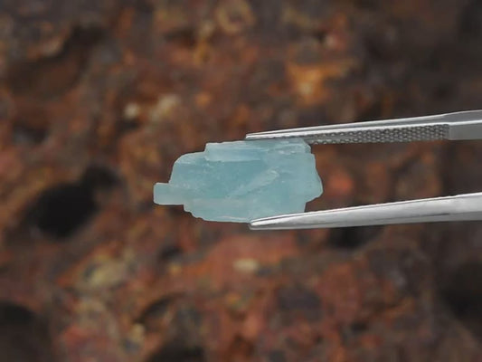 3.97ct Rough Aquamarine