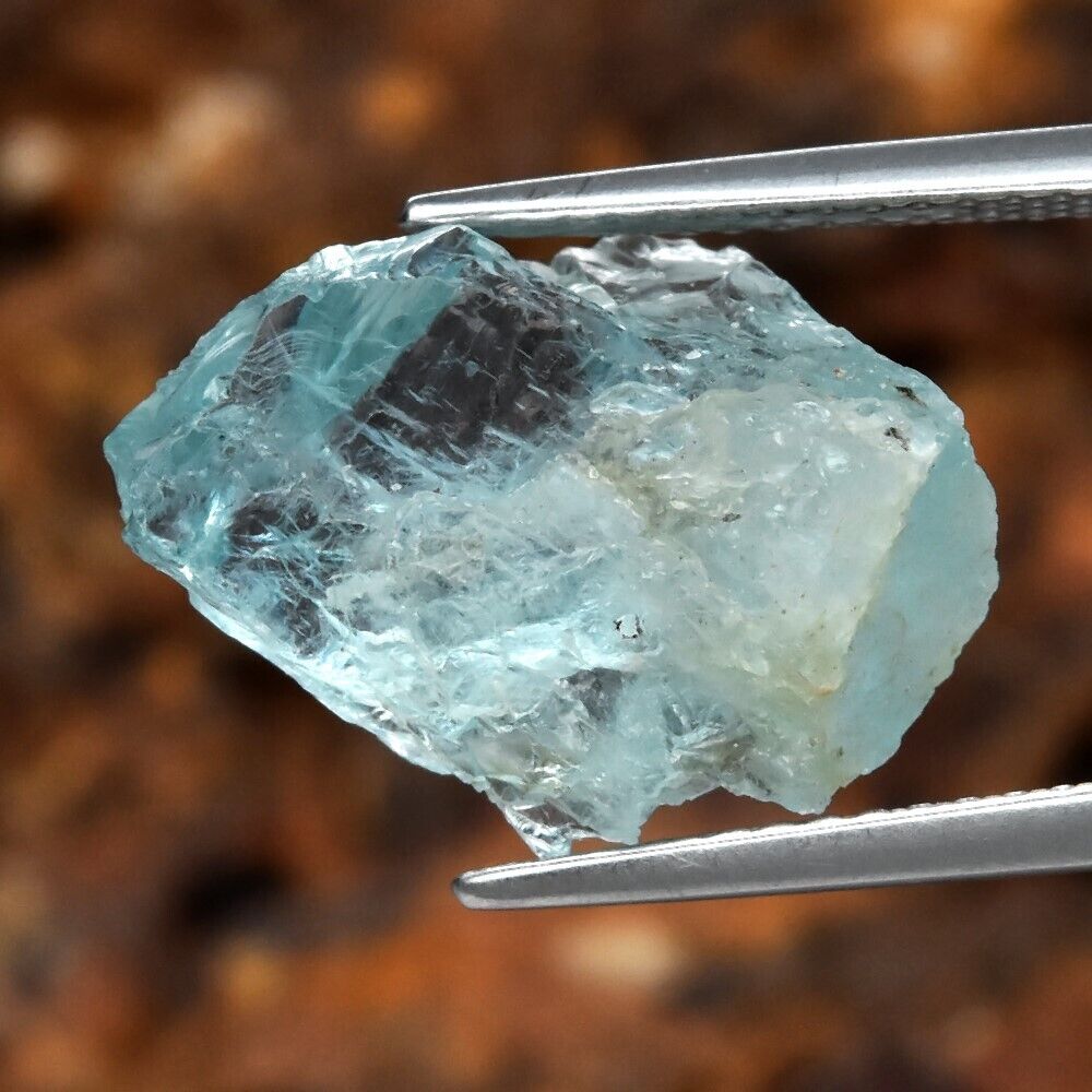 6.88ct Rough Aquamarine