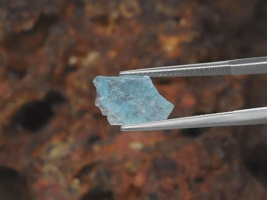 3.64ct Rough Aquamarine